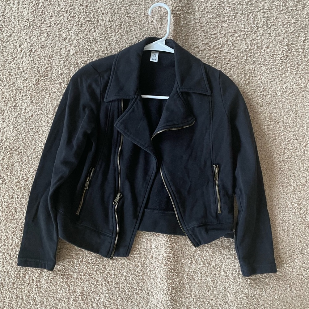Girls moto jacket